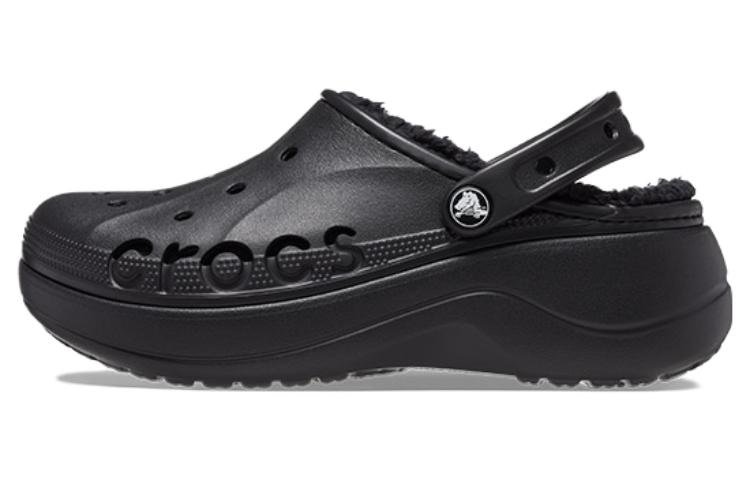 Crocs Cloud Warm Lined Clogs Black