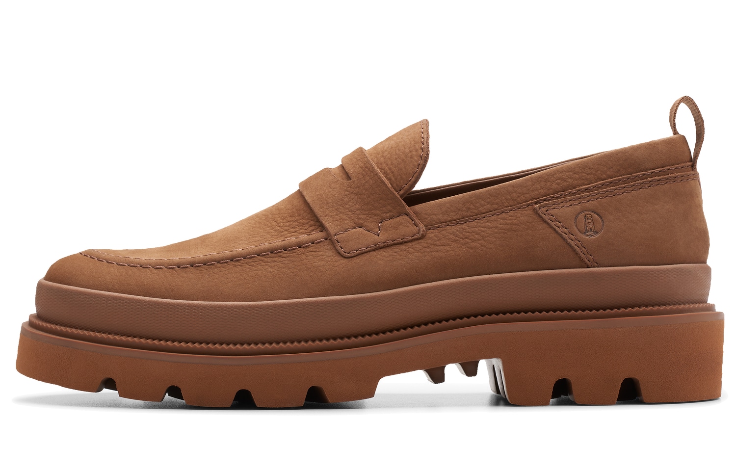 Clarks Leather Casual Shoes Brown