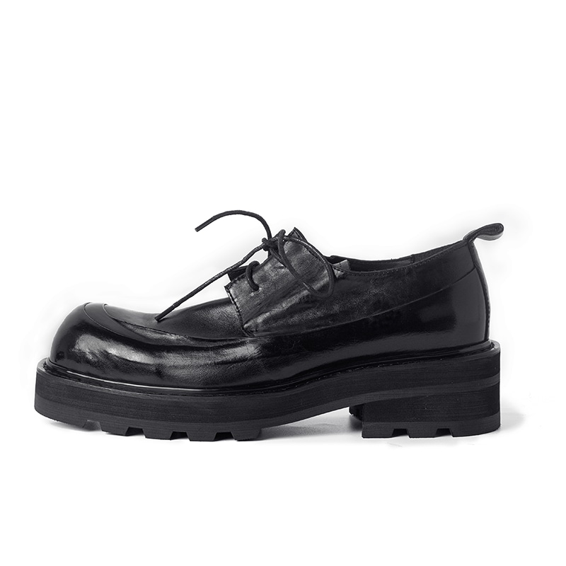 幻象者 Huànxiàngzhě Derby Shoes Black