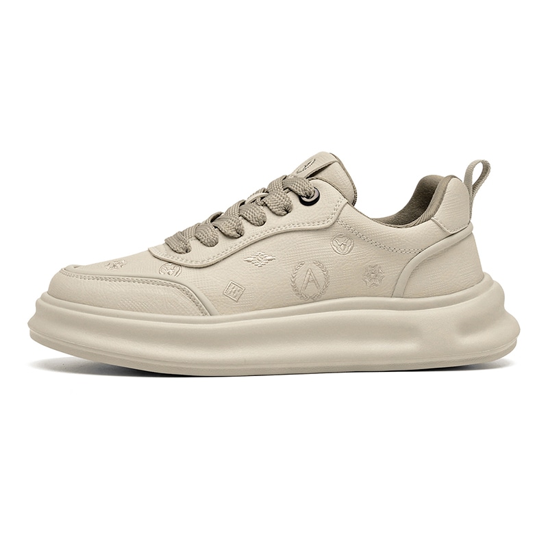 奥康/AOKANG Aokang Letter Embossed Low Top Sneakers