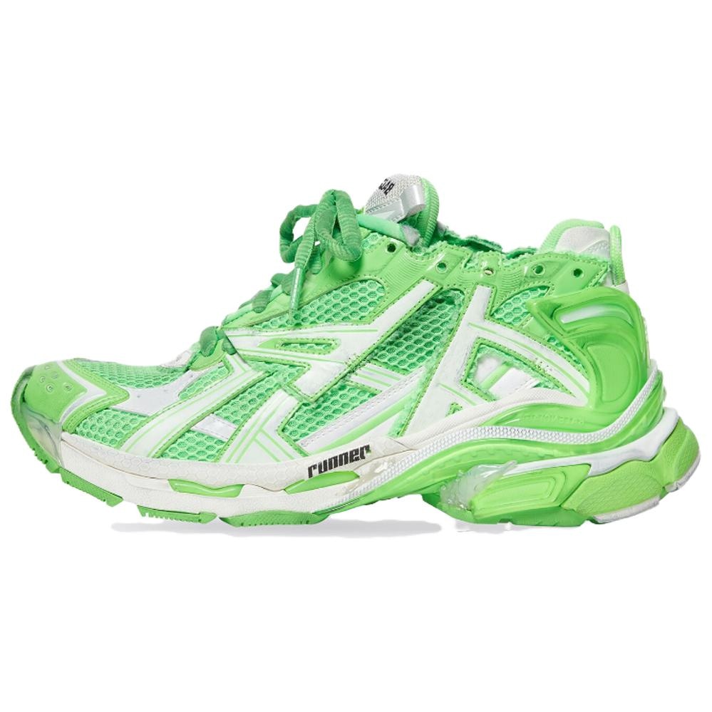 Balenciaga Runner White Green