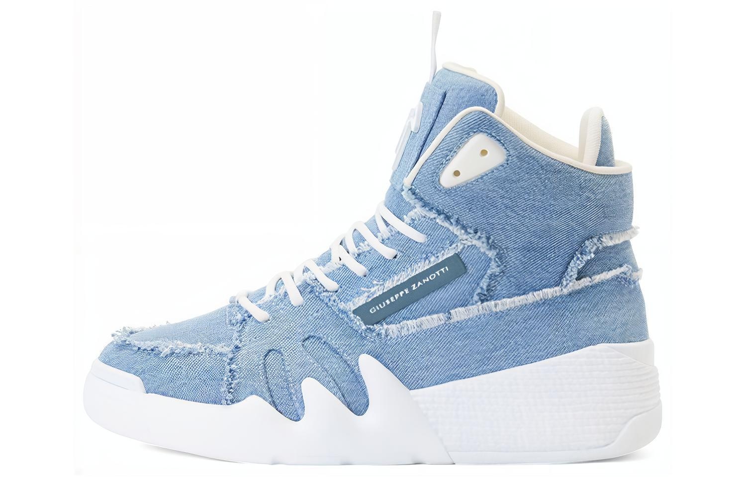 Giuseppe Zanotti GZ Talon Denim Print