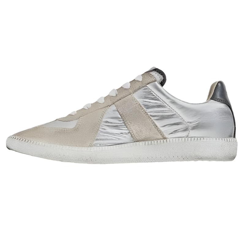 Maison Margiela/马吉拉 Maison Margiela Replica Low Top Sneakers Silver