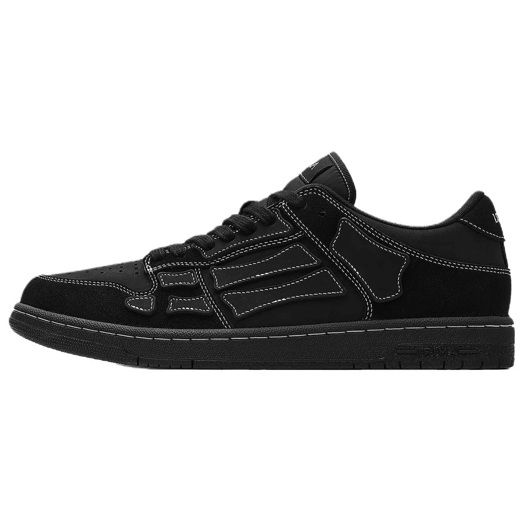 AMIRI Skel-Top Low Black