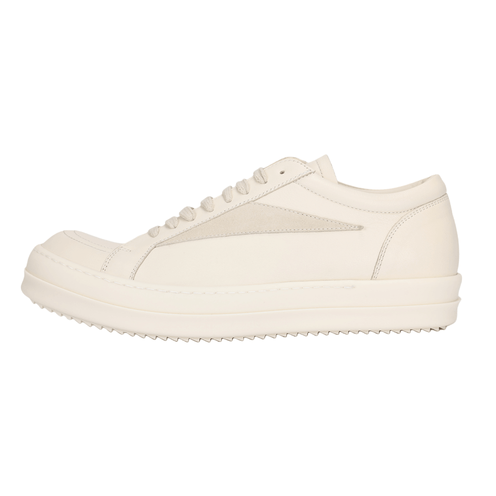 Rick Owens Low Top Sneakers White
