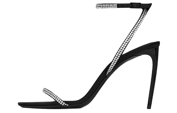 SAINT LAURENT/圣罗兰 Saint Laurent Georgia 90 Satin Sandals