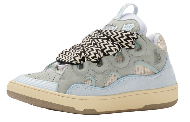 Lanvin/浪凡 Lanvin Curb Leather Sneakers