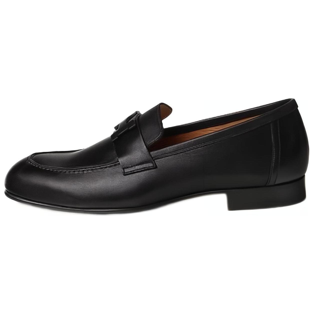 HERMES/爱马仕 Hermes Loafers Black