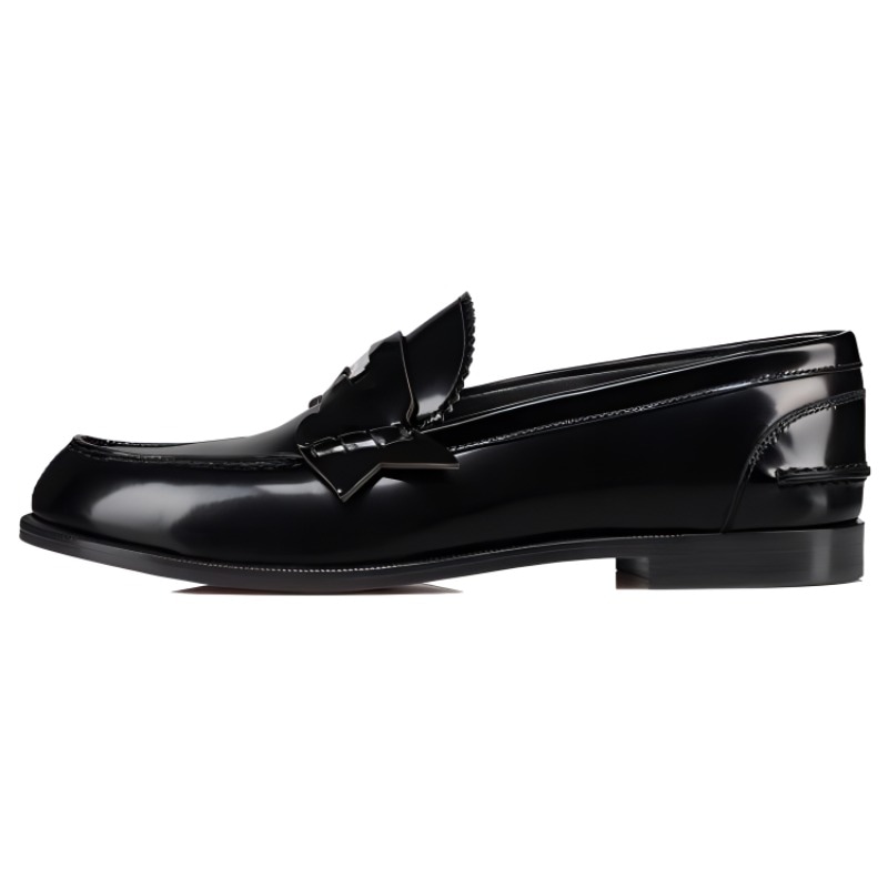 Christian Louboutin/路铂廷 CL Platinum Loafers Black Women