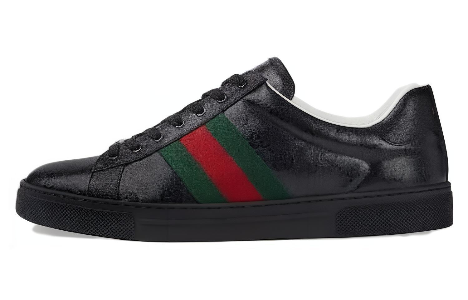 GUCCI/古驰 Gucci Low Top Sneakers Black