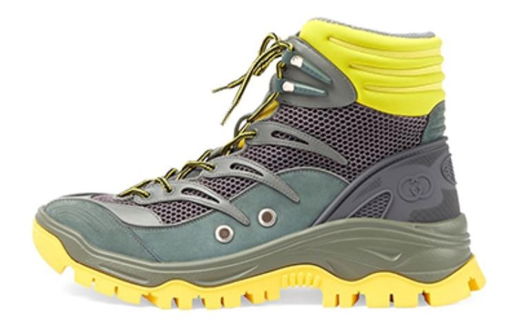 GUCCI/古驰 Gucci Outdoor Boots Grey