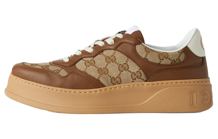 GUCCI/古驰 Gucci Chunky B GG Brown