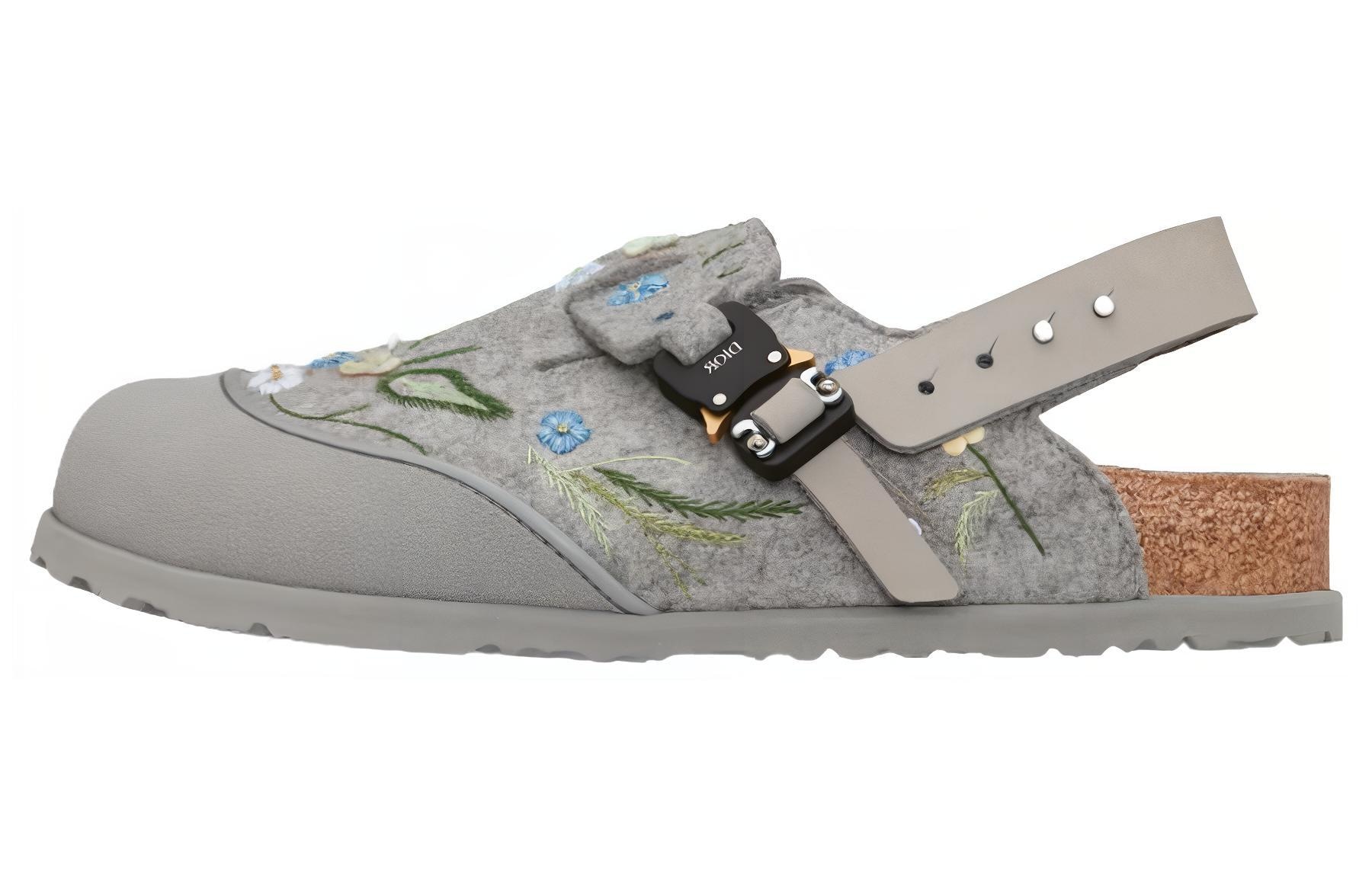 Birkenstock x Dior Tokio Grey