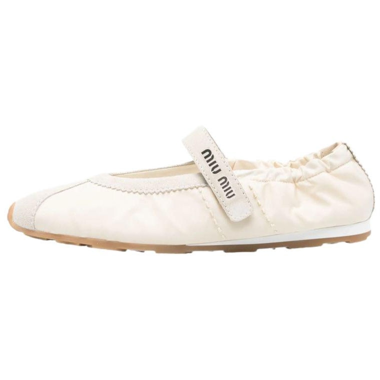 Miu Miu Ballet Flats Beige