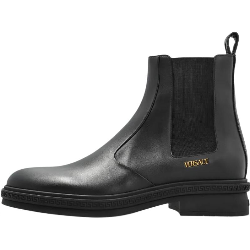 VERSACE/范思哲 Versace Greca Chelsea Boots