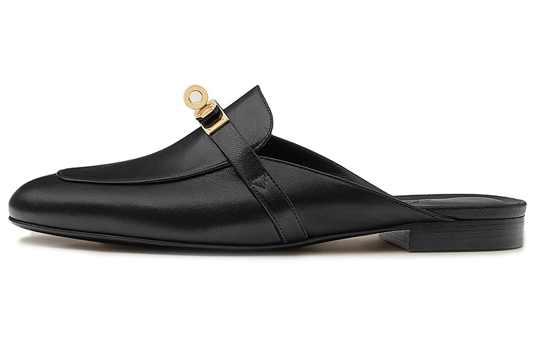 HERMES/爱马仕 Hermes Oz Mule Black