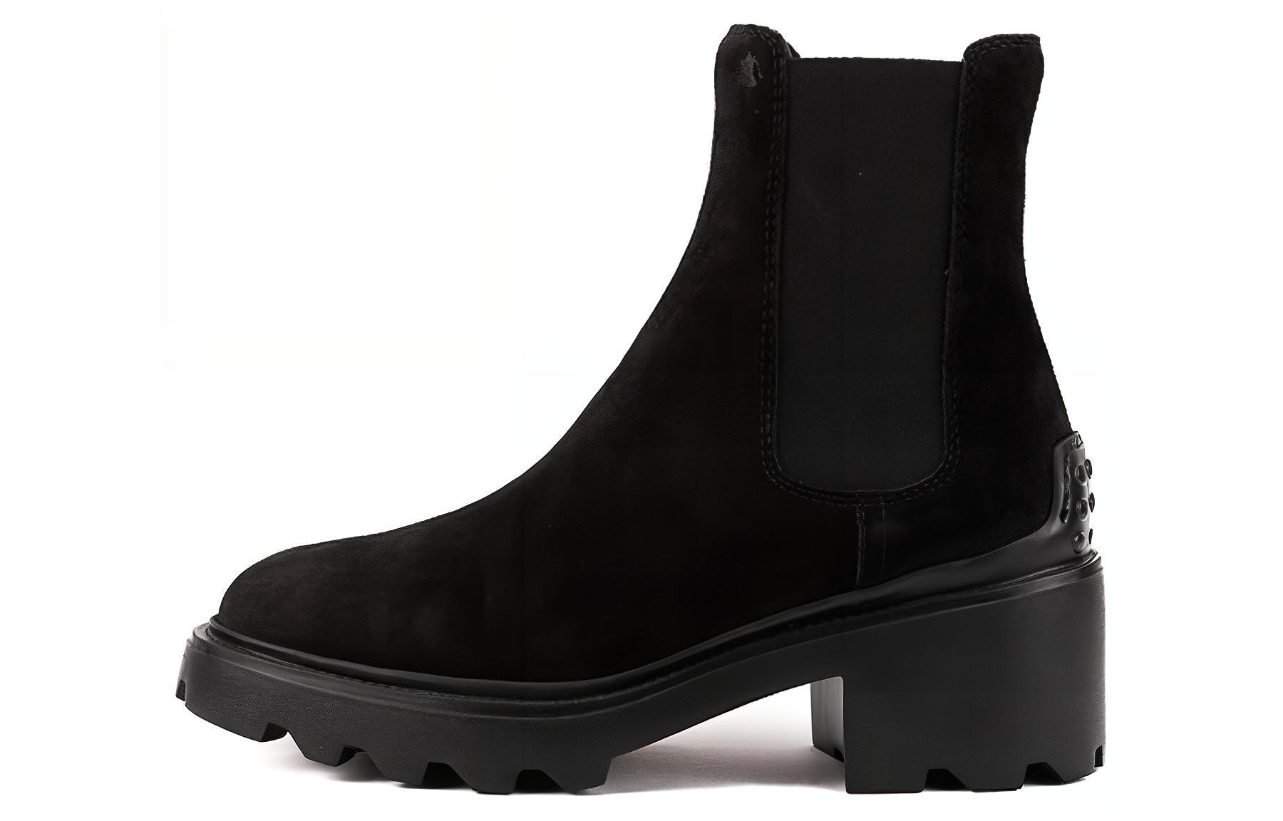 TOD'S/托德斯 TOD'S Chelsea Boots Black