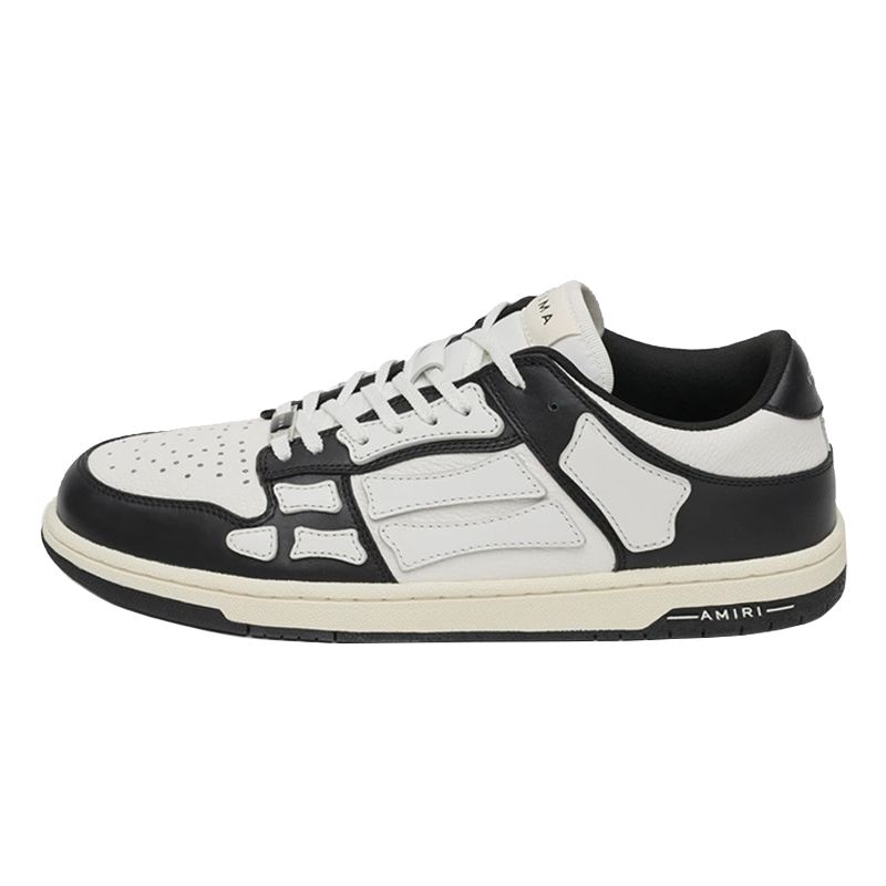 AMIRI Skel-Top Low Black White