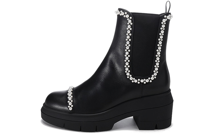 Stuart Weitzman Chelsea Boots Black
