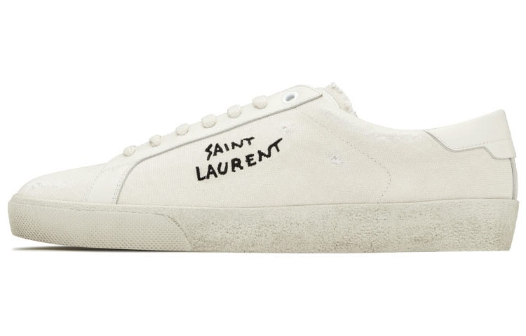 SAINT LAURENT/圣罗兰 Saint Laurent SL/06 Court Classic Cream