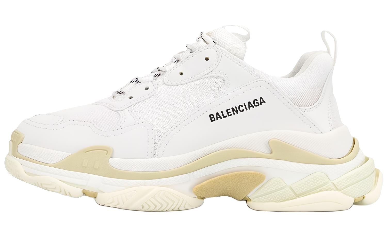 Balenciaga Triple S White Brown