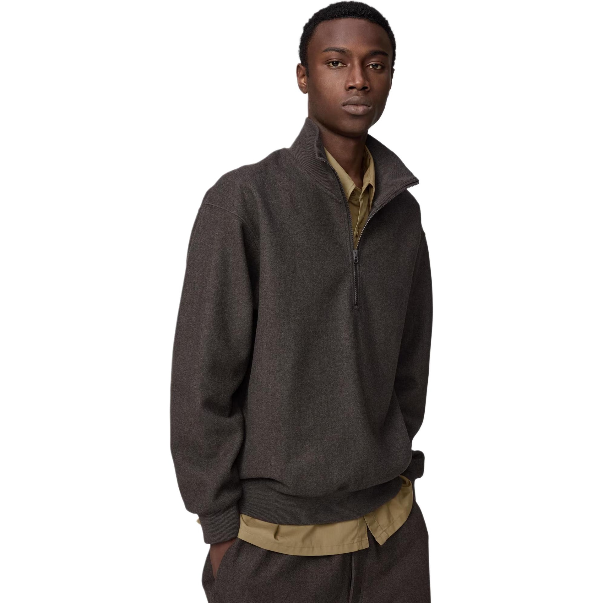 UNIQLO/优衣库 UNIQLO U Series FW25 Half-Zip Sweatshirt