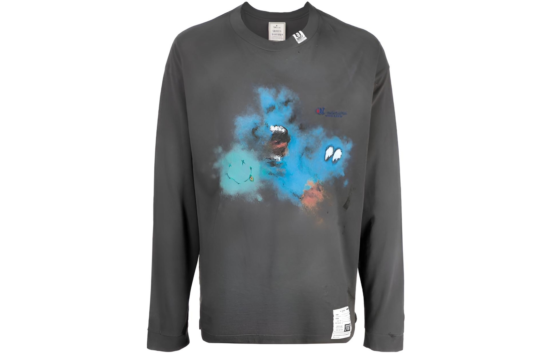 Maison Mihara Yasuhiro Mihara Yasuhiro Crewneck Sweatshirt Light Grey