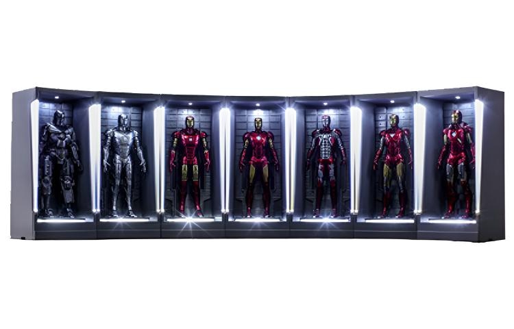 Hot Toys Iron Man Mini Genaku MK1-7 Set