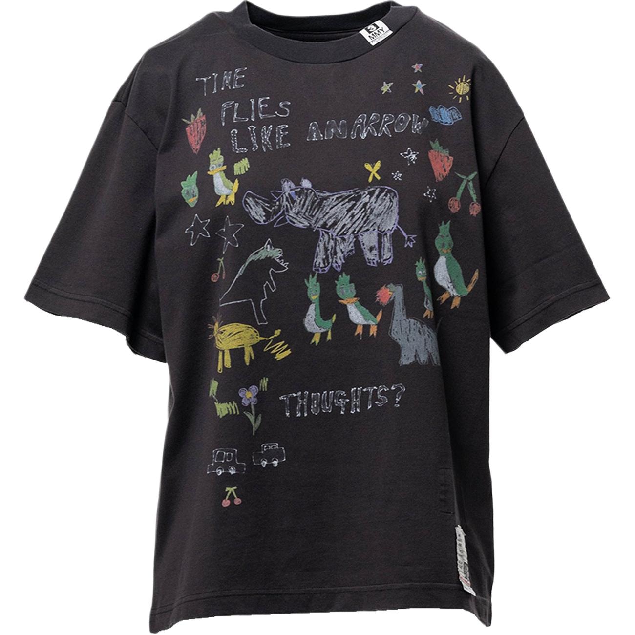 Maison Mihara Yasuhiro MMY SS26 Kids Doodle Printed T-shirt 2026 T
