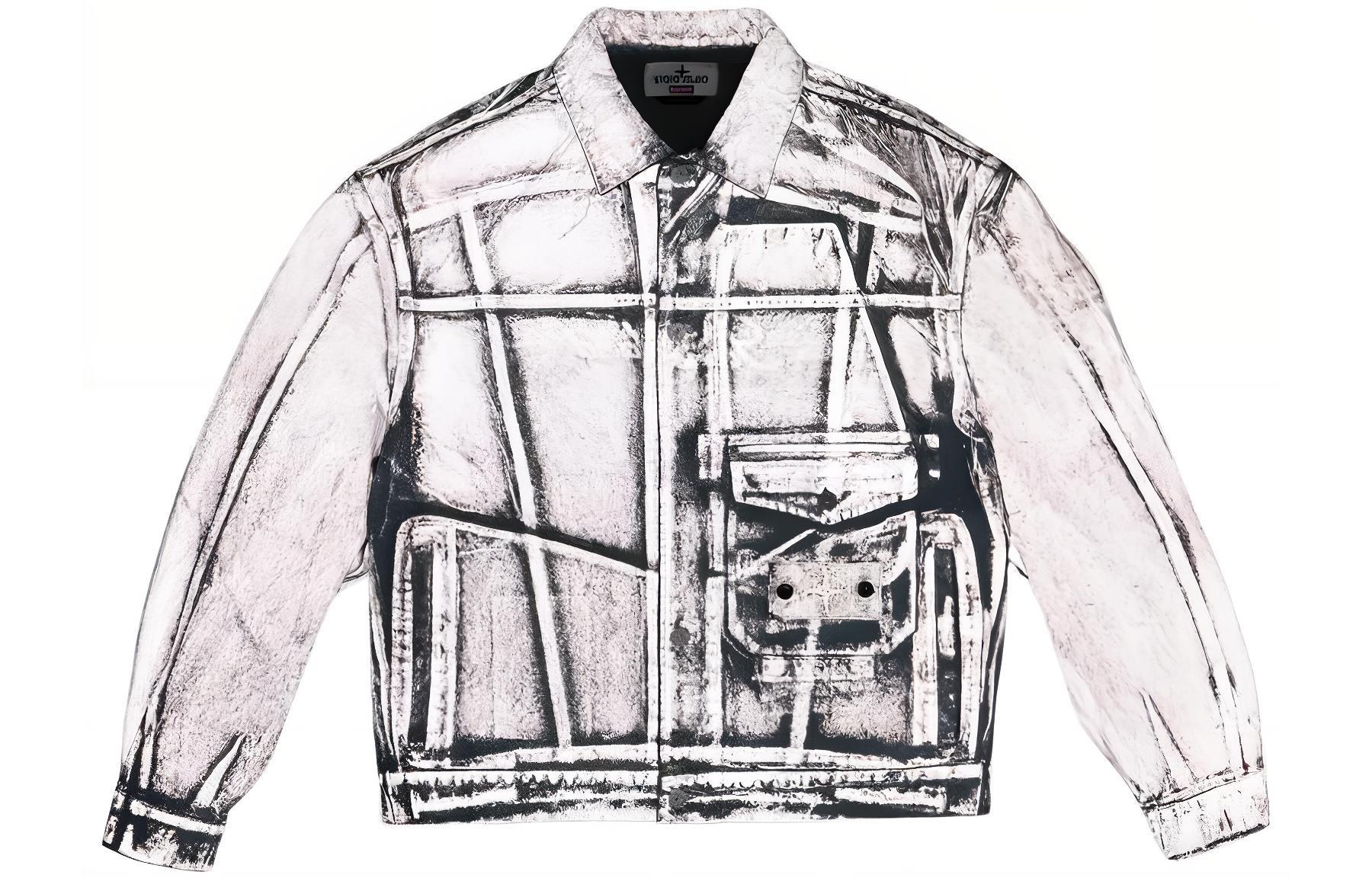 Supreme x Stone Island FW23 Denim Trucker Jacket