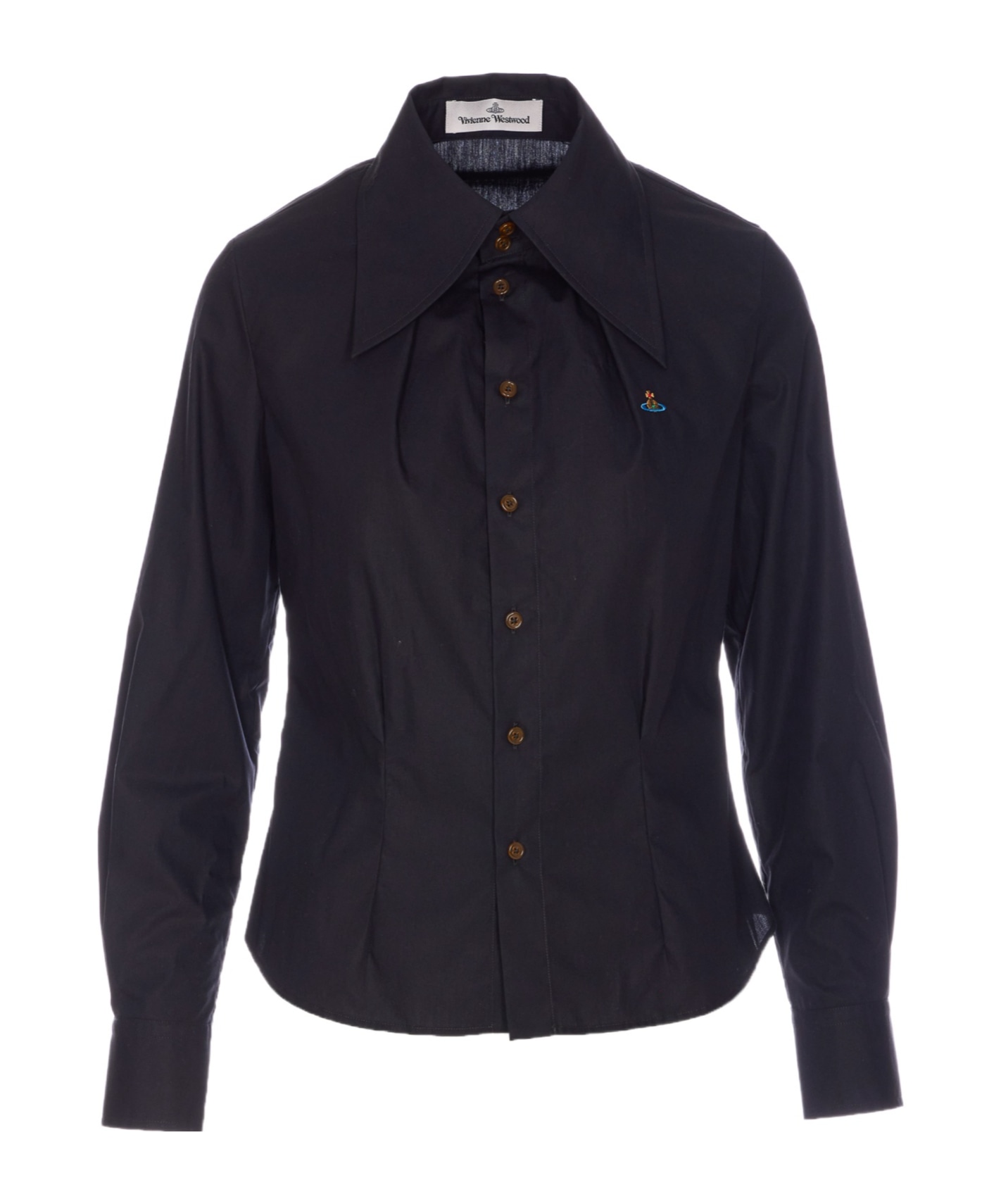 Vivienne Westwood 西太后 褶皱款 长袖衬衫 女款