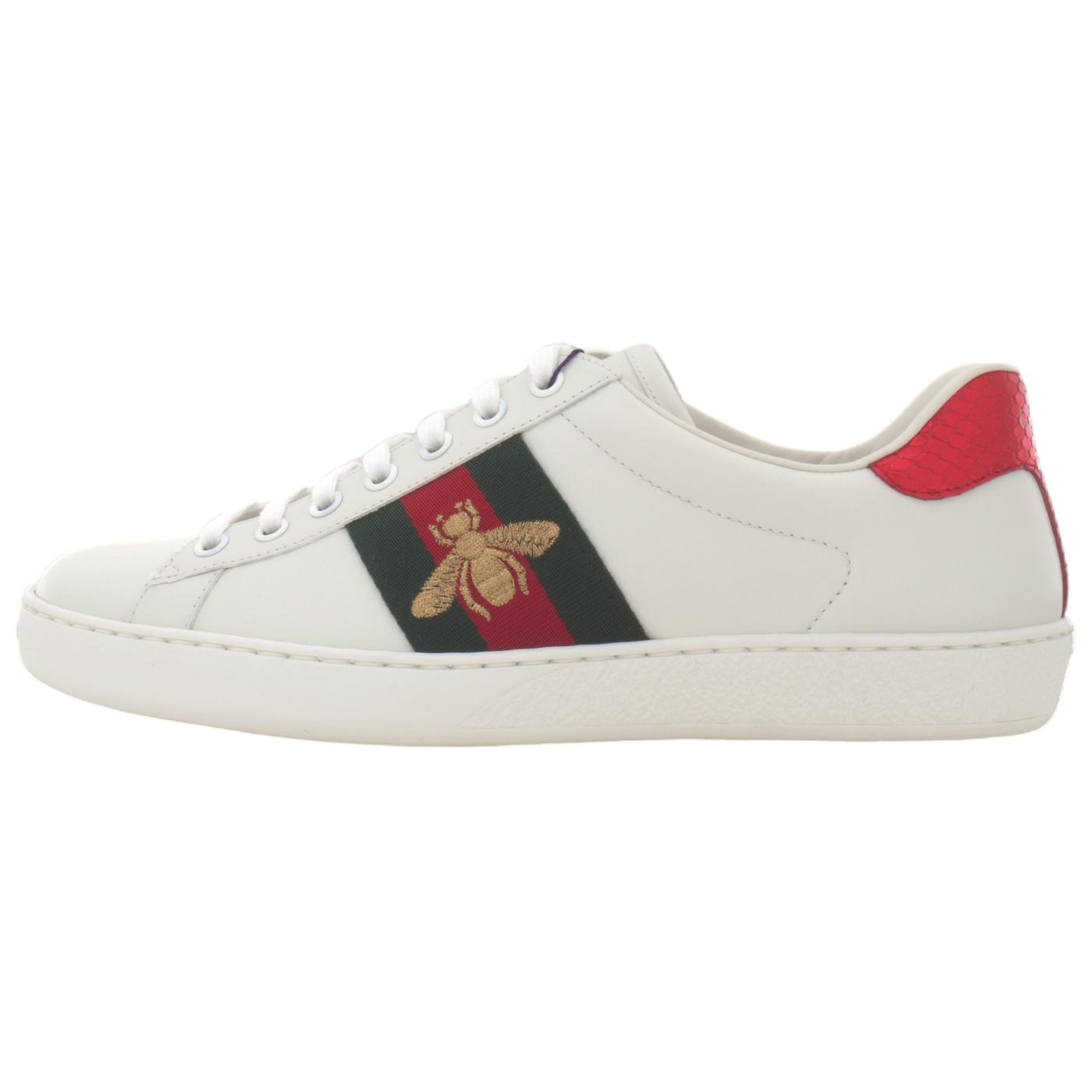 GUCCI/古驰 Gucci Ace White Green