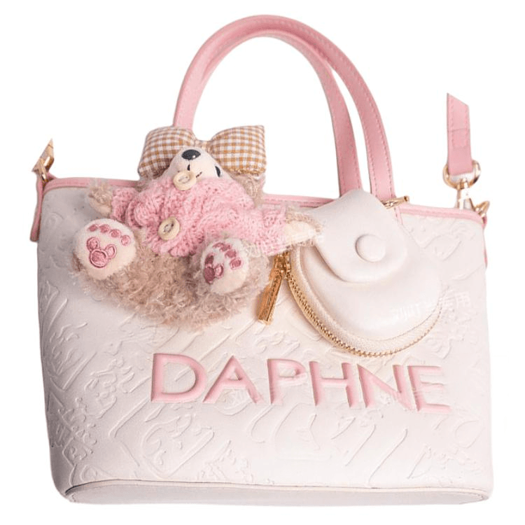 达芙妮 DAPHNE DAPHNE Logo PU Tote