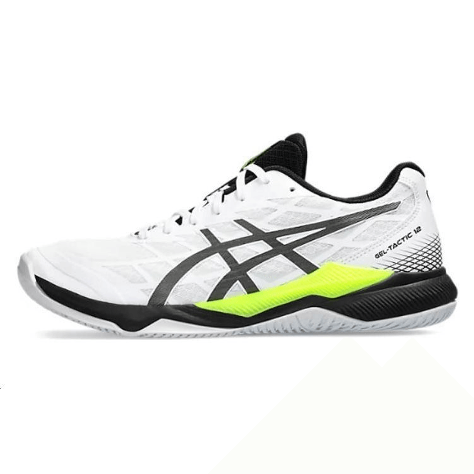 Asics Gel-Tactic 12 White Fluorescent Green