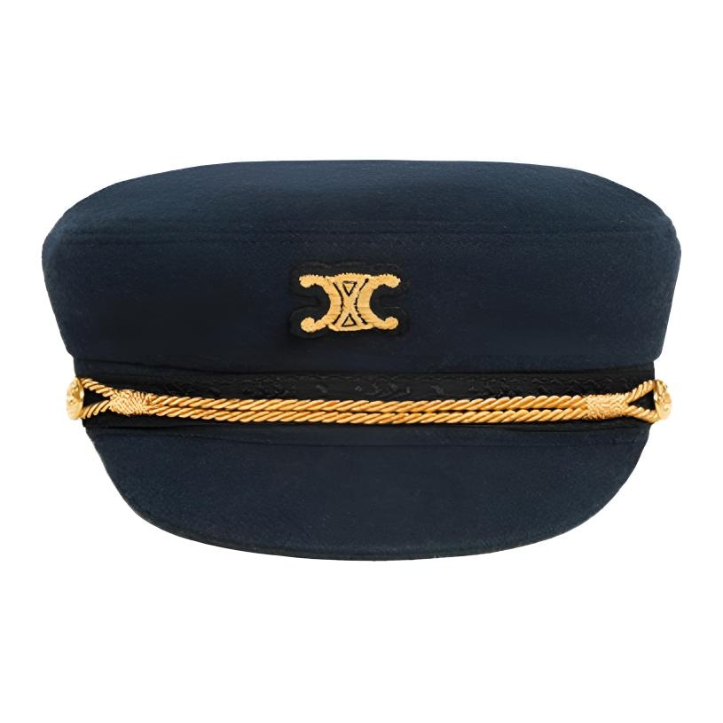 Celine Sailor Hat Navy