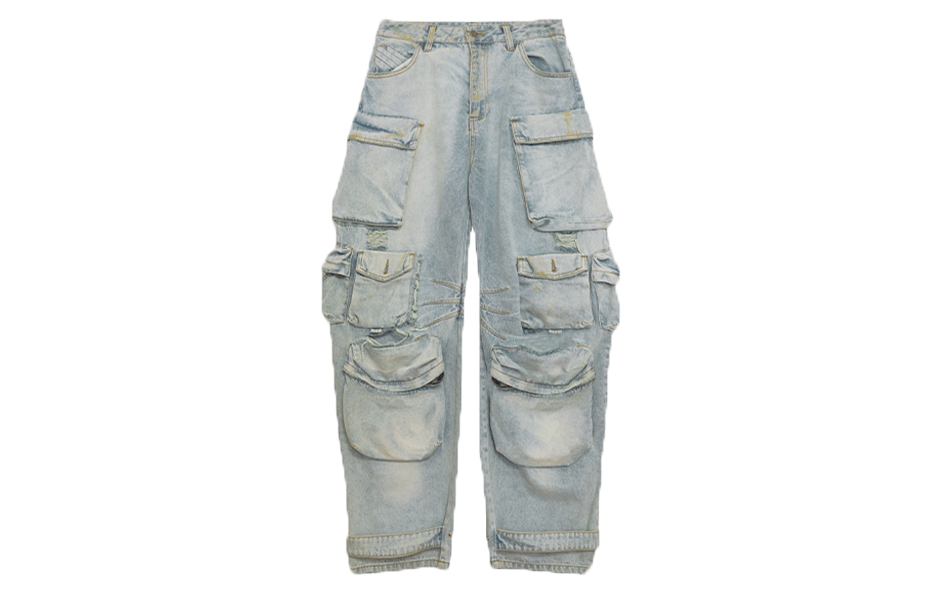 IMXS Streetwear Cargo Denim Pants