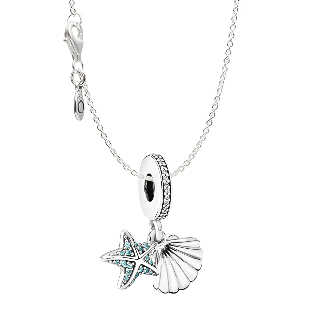 Pandora/潘多拉 Pandora Starfish Shell Necklace