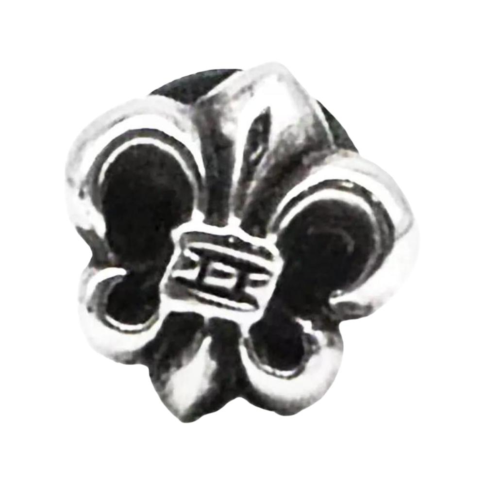 Chrome Hearts 克罗心 克罗心 品牌造型设计 耳钉 男女同款情侣款 银色