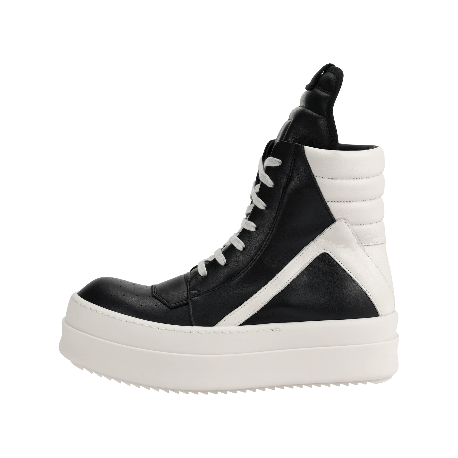 Rick Owens High Top Sneakers Black