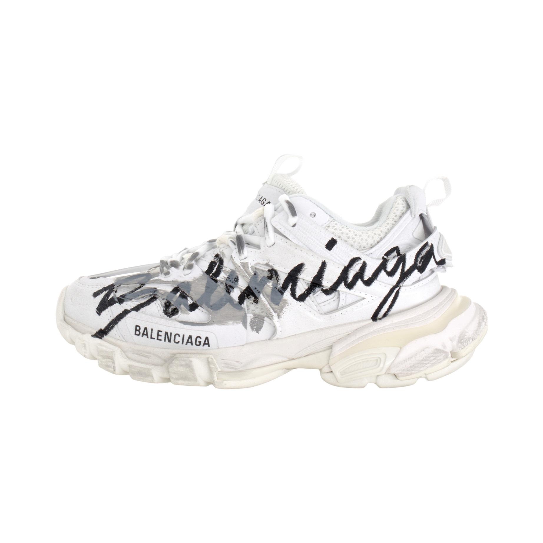 Balenciaga Track Signature White