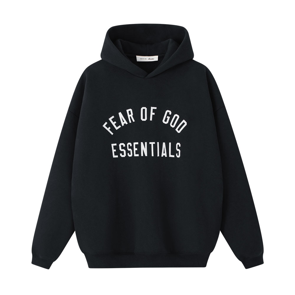 Fear of God Essentials Essentials SS26 90'S HOODIE VINTAGE BLACK