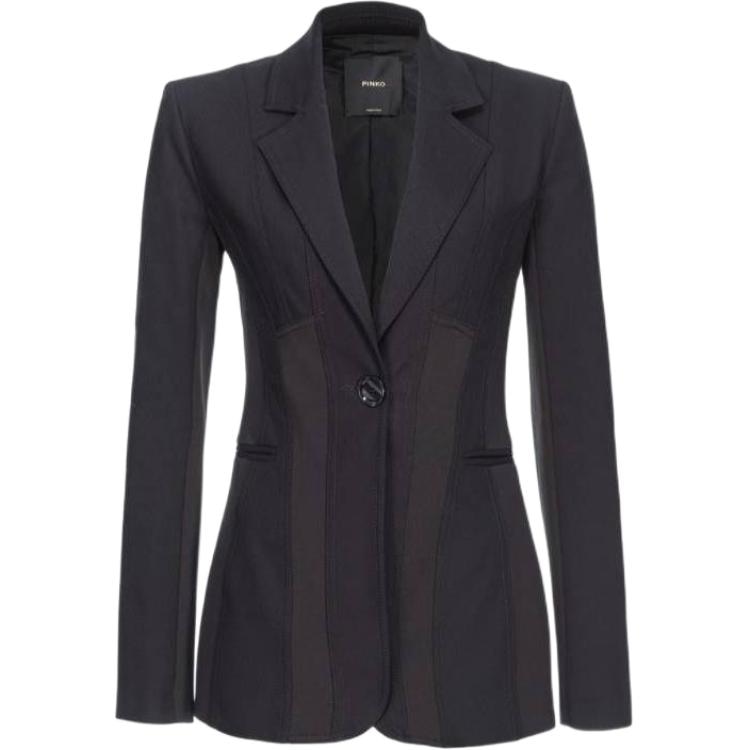 PINKO Dual-Fabric Blazer