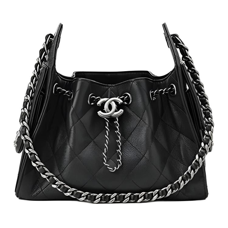 CHANEL 25Bag 26C C Logo Hobo