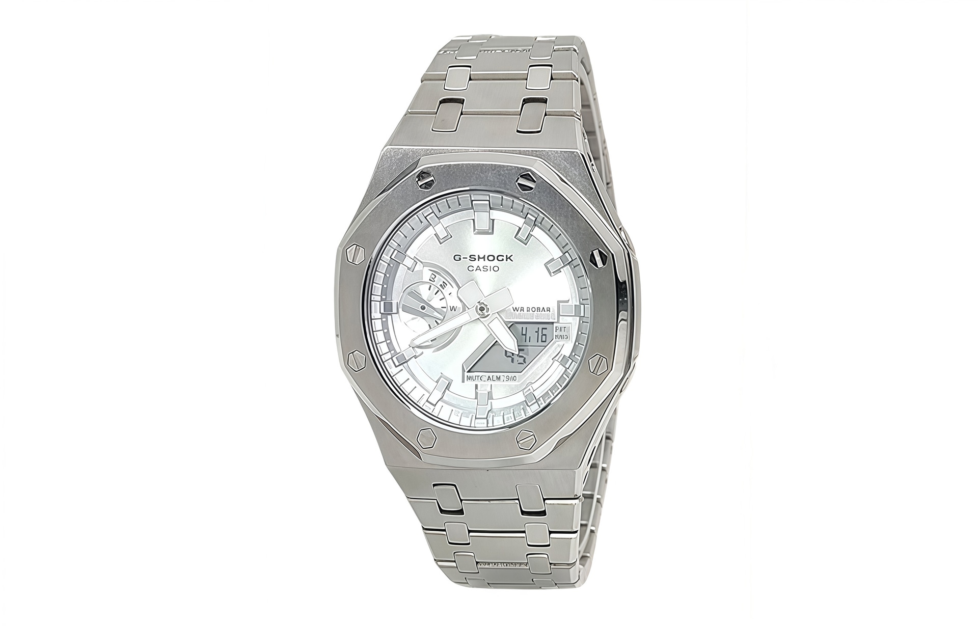 CASIO/卡西欧 Casio GA-2100-1A1 Silver