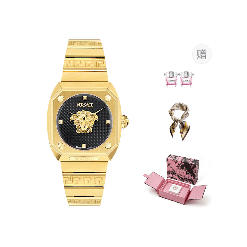VERSACE/范思哲 Versace Medusa Antares Quartz Watch