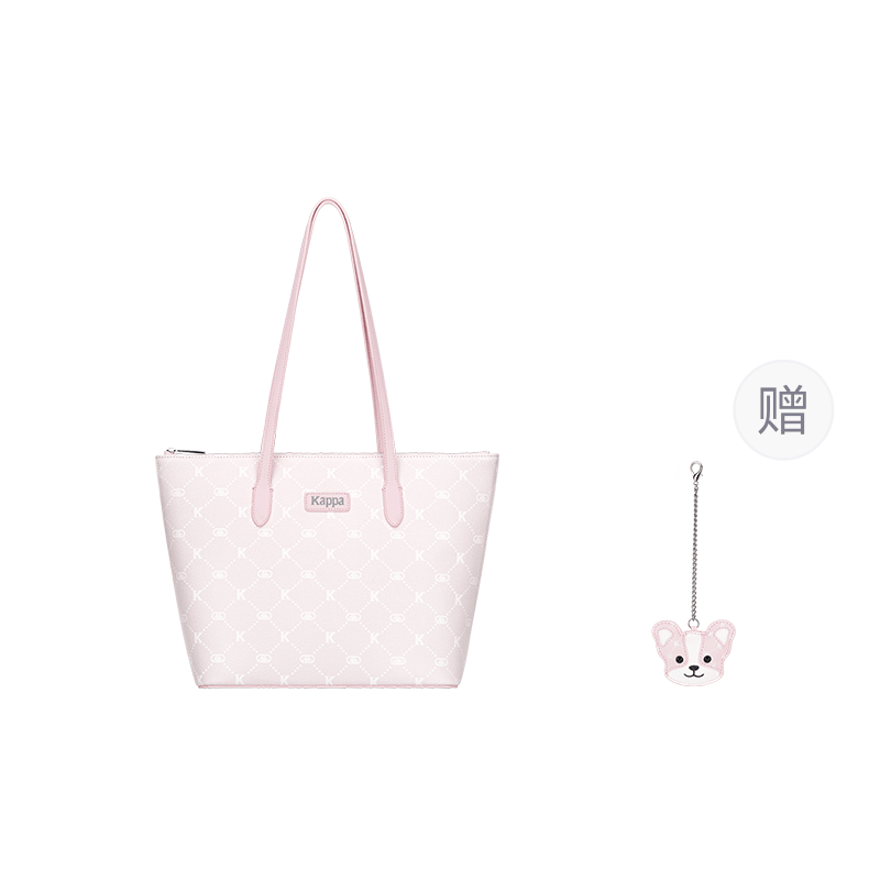 Kappa/卡帕 Kappa Strawberry Milkshake Pink Tote