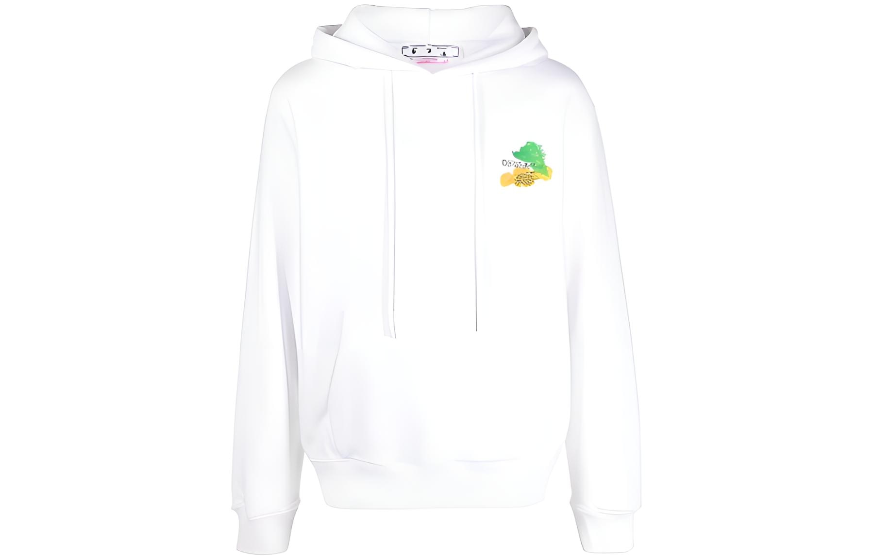 OFF-WHITE SS23 White Hoodie