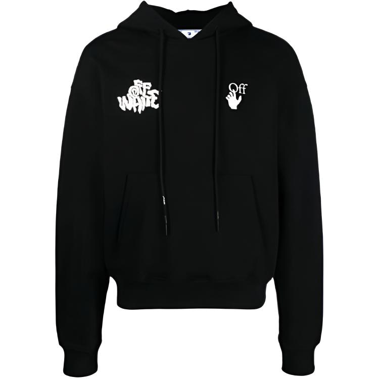 OFF-WHITE SS21 Red Tongue Out Hoodie