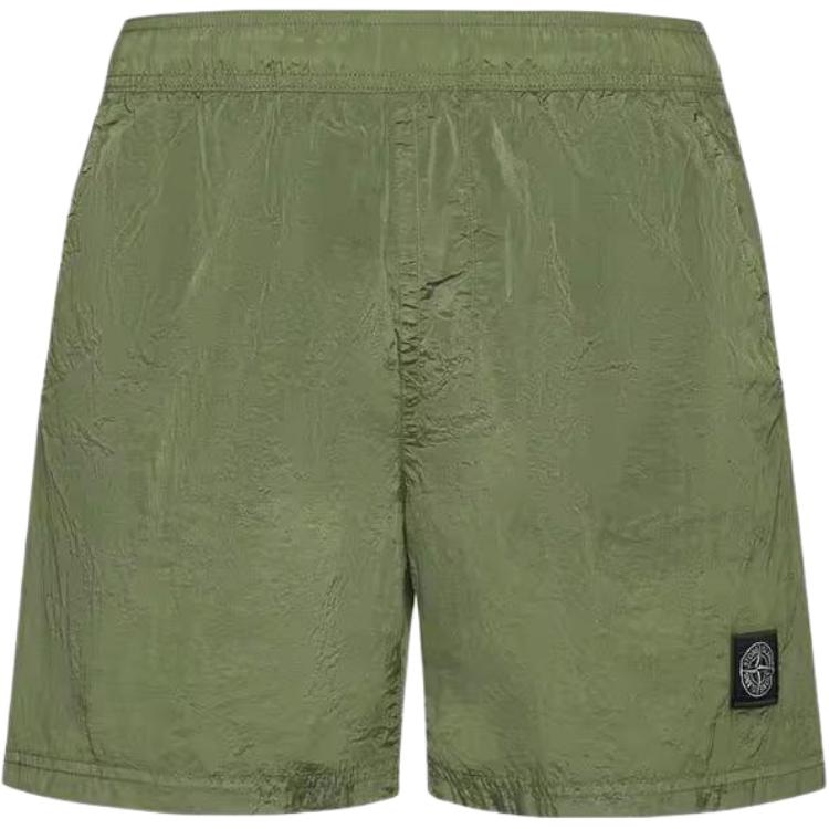 Stone Island Metal Nylon Shorts Green