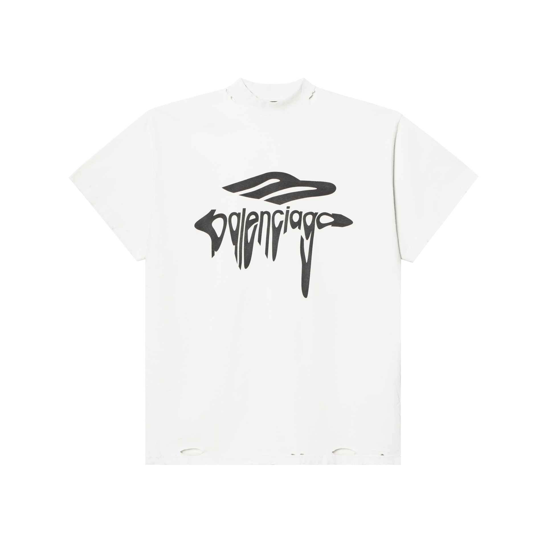 Balenciaga SS25 Logo T-Shirt White